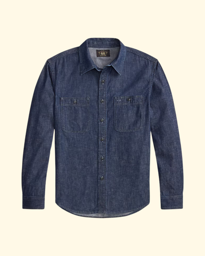 Denim Workshirt | Indigo Rinse