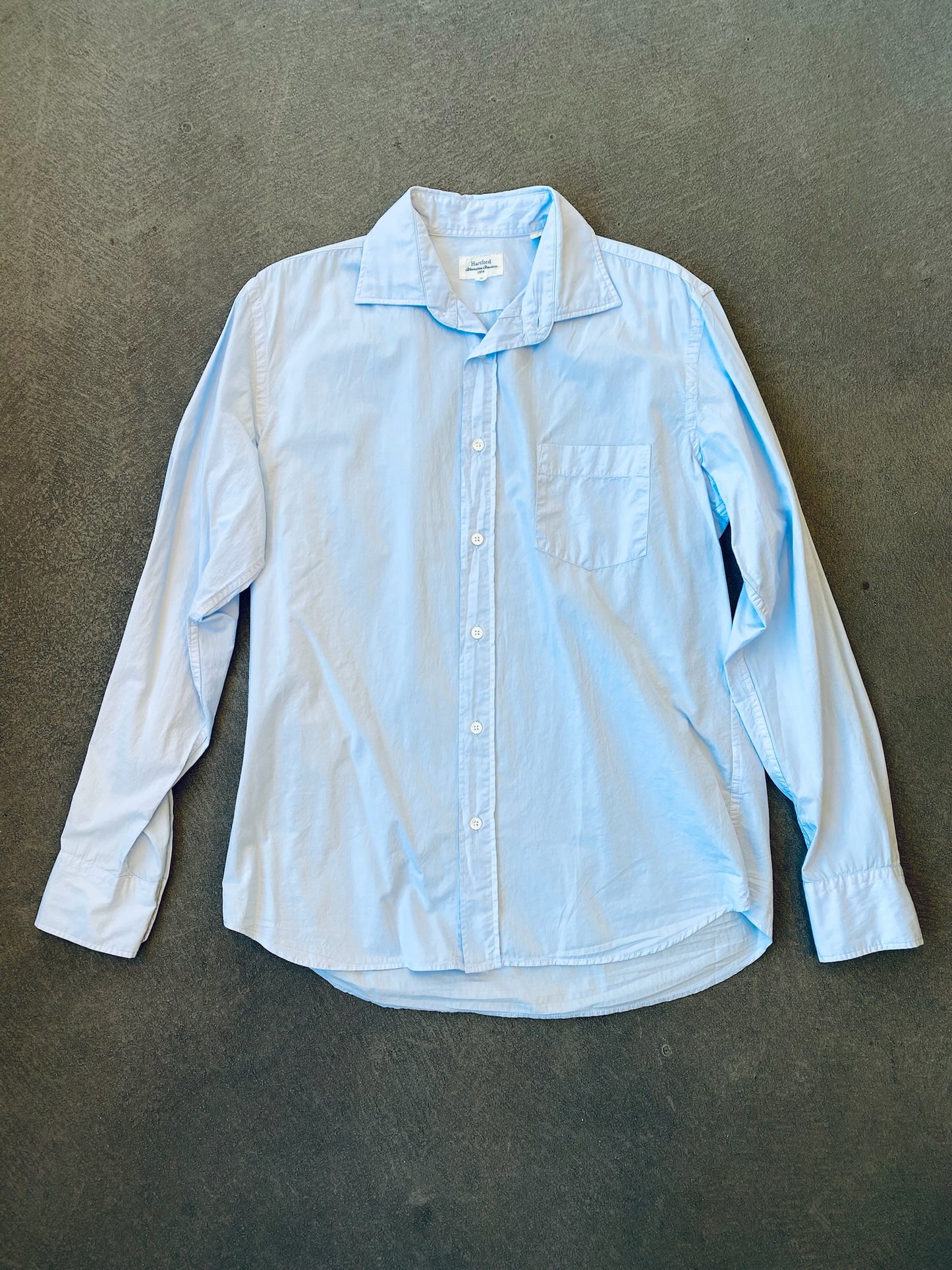 Paul Pat Twill Shirt | Sky