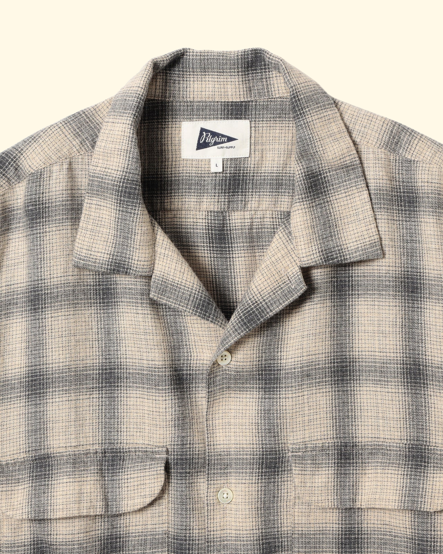 Vincent Melange Ombre Shirt | Grey