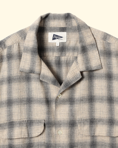 Vincent Melange Ombre Shirt | Grey