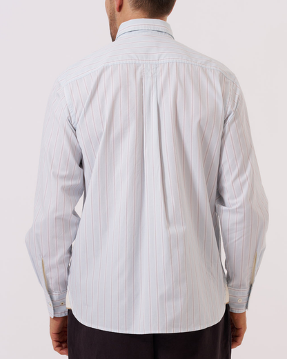 Lazy Day Shirt | Sky Urban Stripe