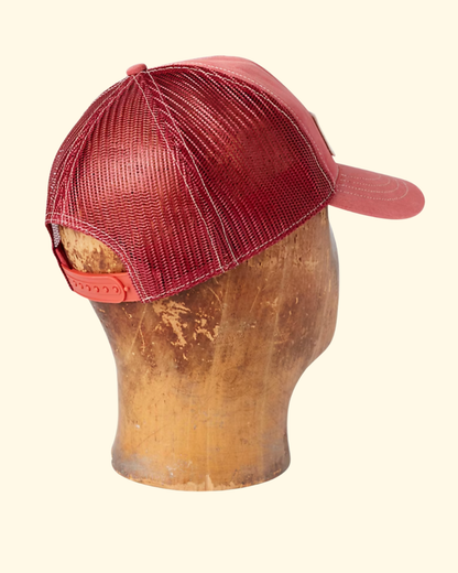 Logo Twill Trucker Cap | Faded Red