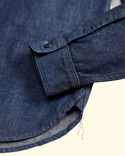Denim Workshirt | Indigo Rinse