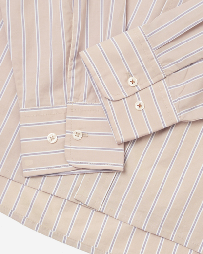 Lazy Day Shirt | Sand Urban Stripe