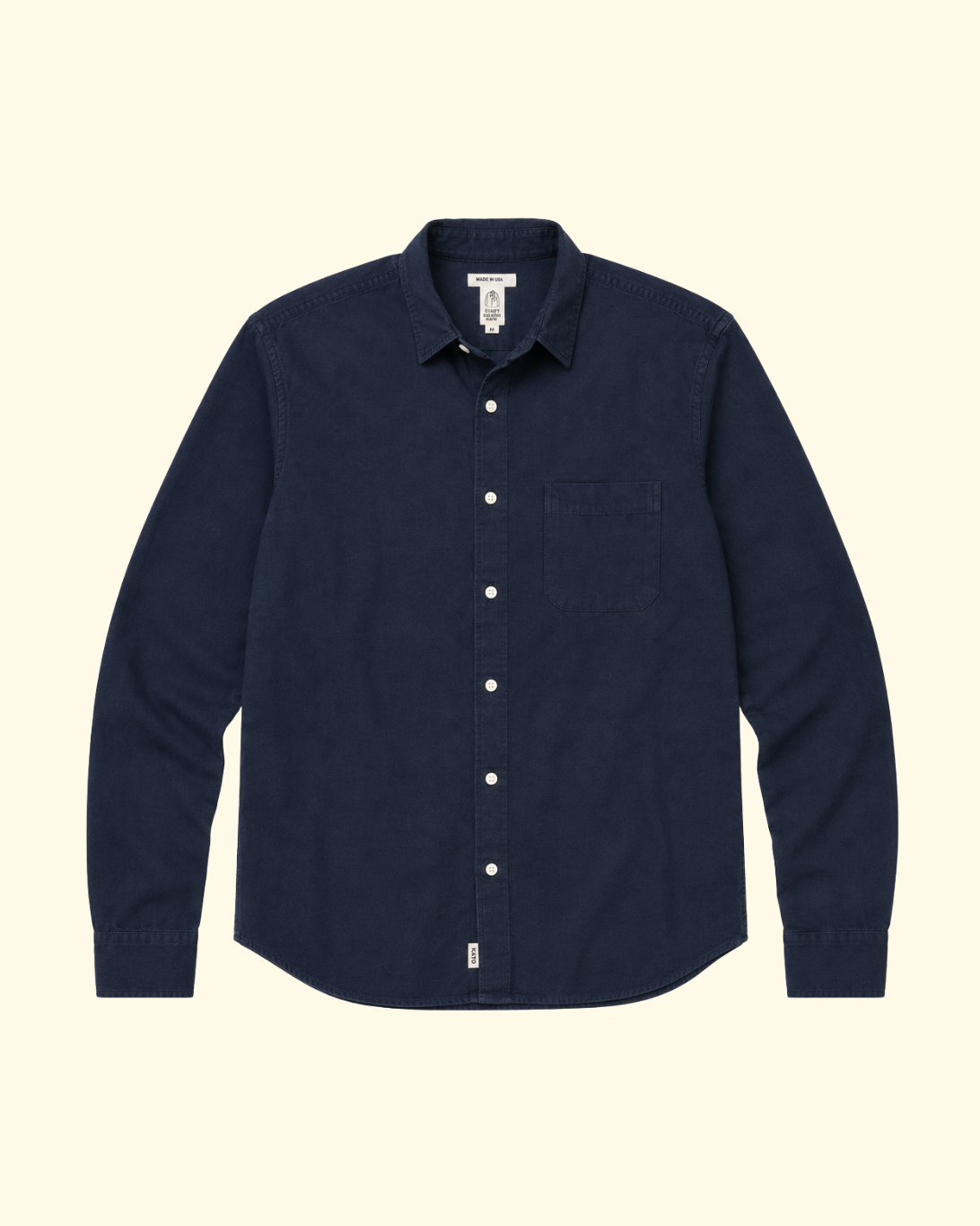 The Ripper Double Gauze Shirt | Navy