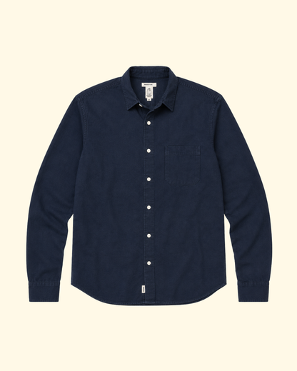 The Ripper Double Gauze Shirt | Navy