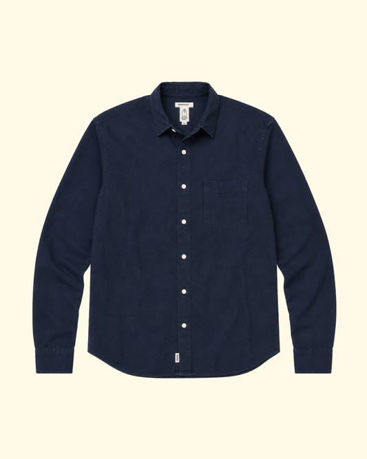 The Ripper Double Gauze Shirt | Navy