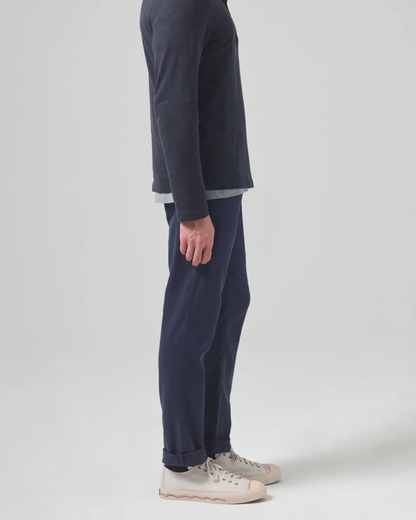Gage Classic Straight Linen | Night Flight