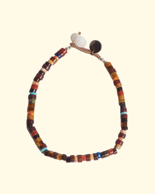 Heishi Beads | Brown Multi