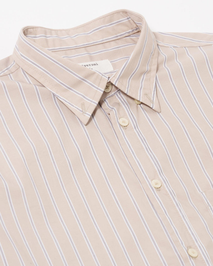 Lazy Day Shirt | Sand Urban Stripe