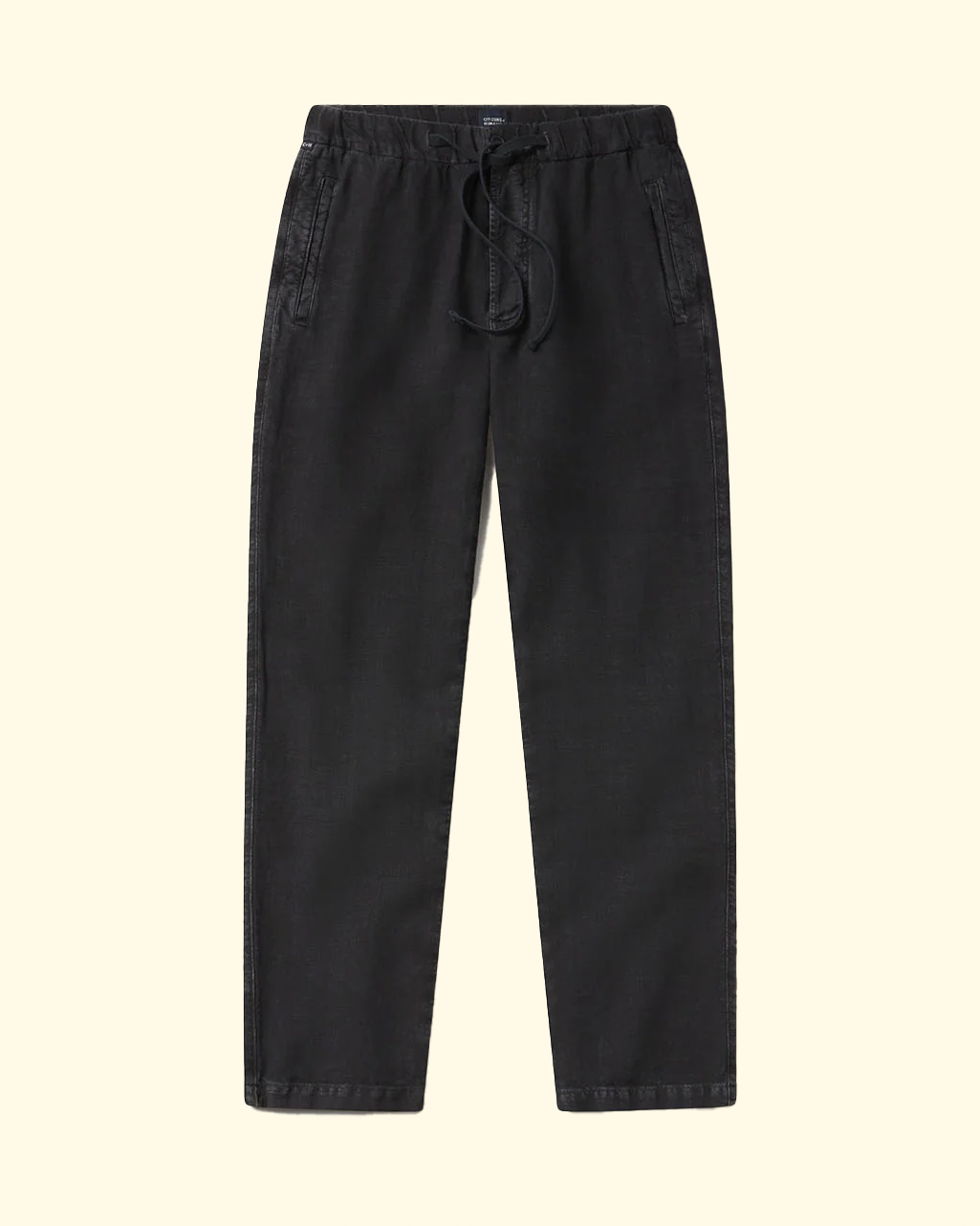 Drawstring Deck Pant | Washed Black