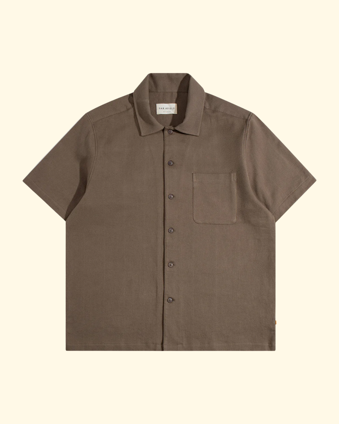 Busey Textured Shirt | Brown