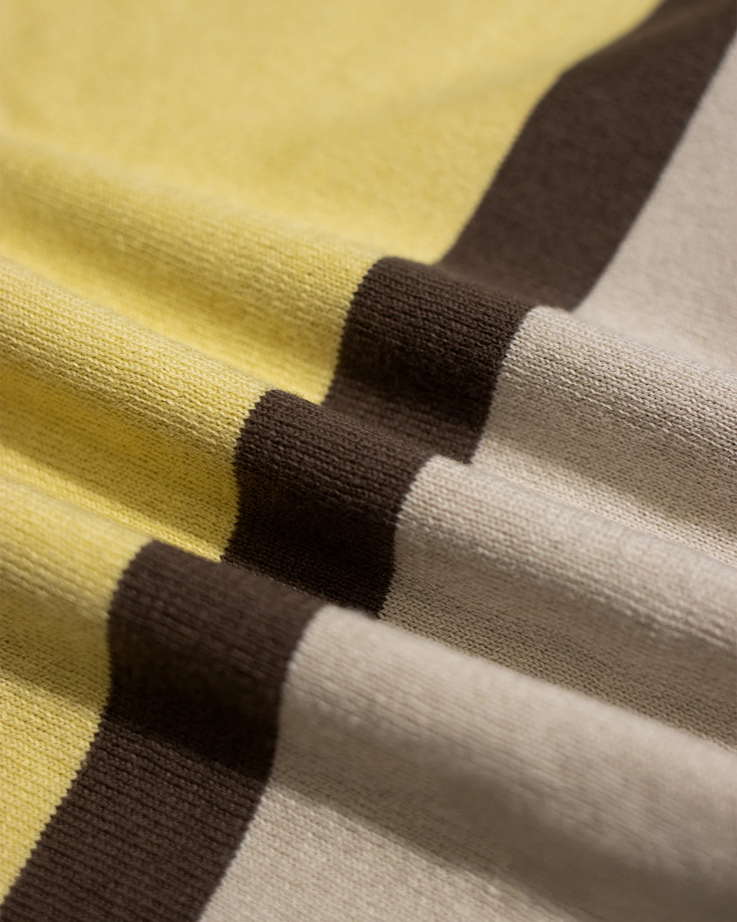 Velzy Cardigan | Brown Yellow Neto Stripe