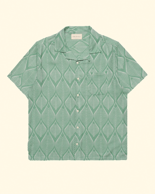 Stachio S/S Shirt | Frosty Green