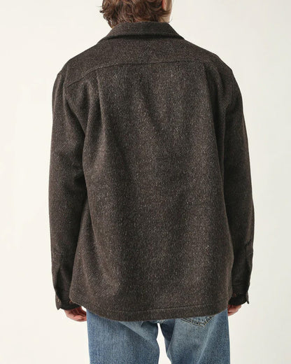 Wool Shag Jacket | Brown