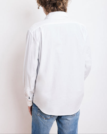Paul Pat Twill Shirt | White