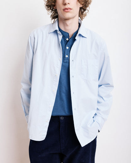Paul Pat Twill Shirt | Sky