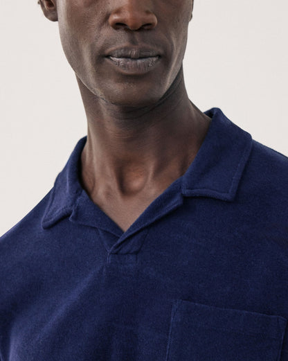 Terry Polo | Navy Blue