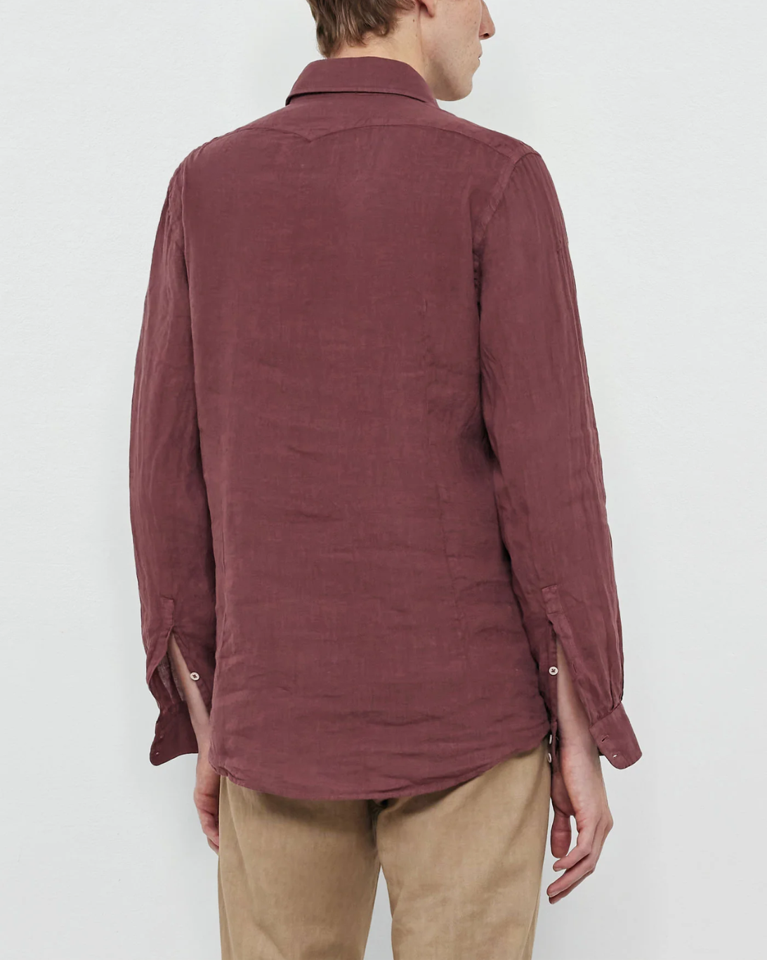Canary Shirt | Burgundy