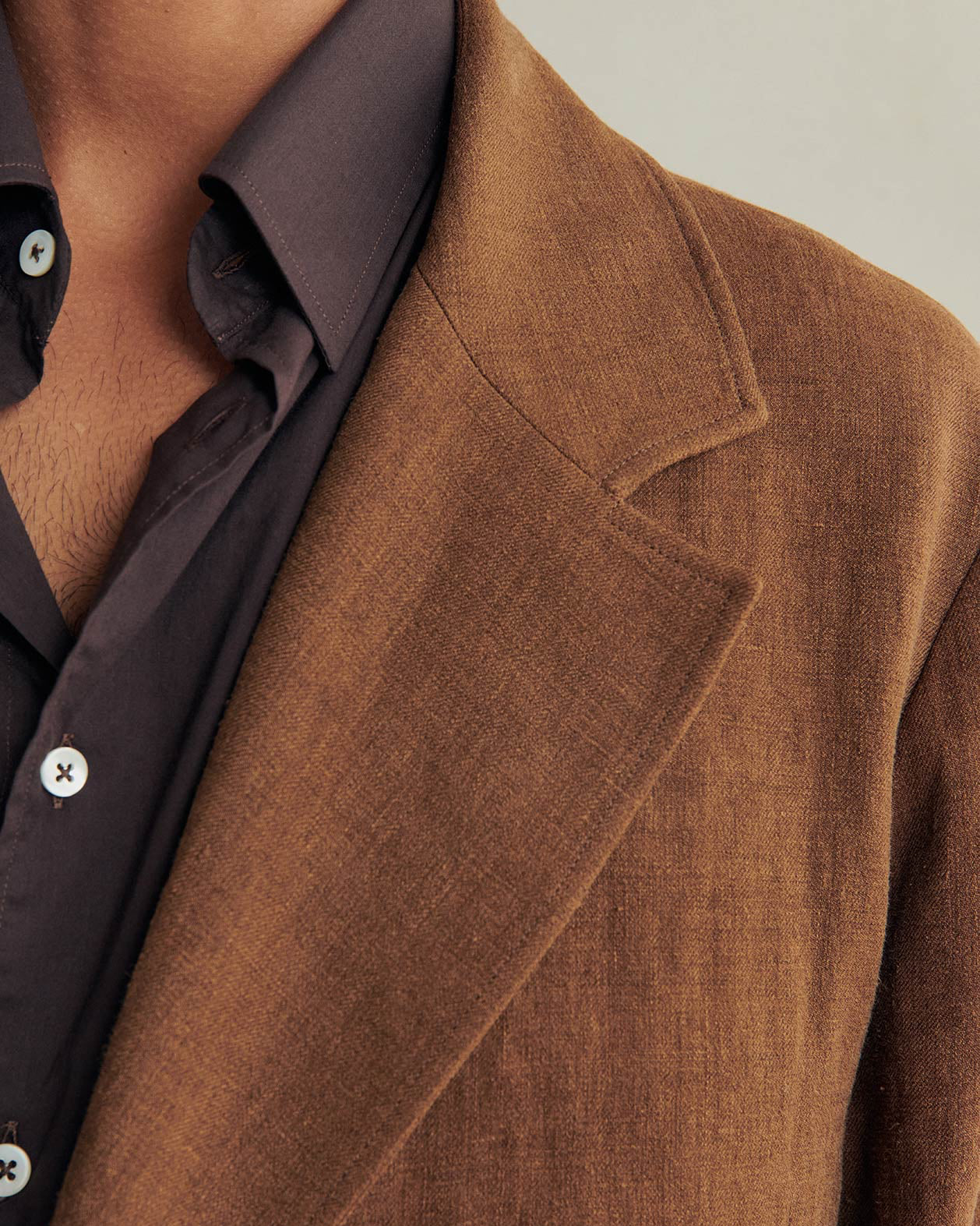 Double-Breasted Jacket | Cinnamon