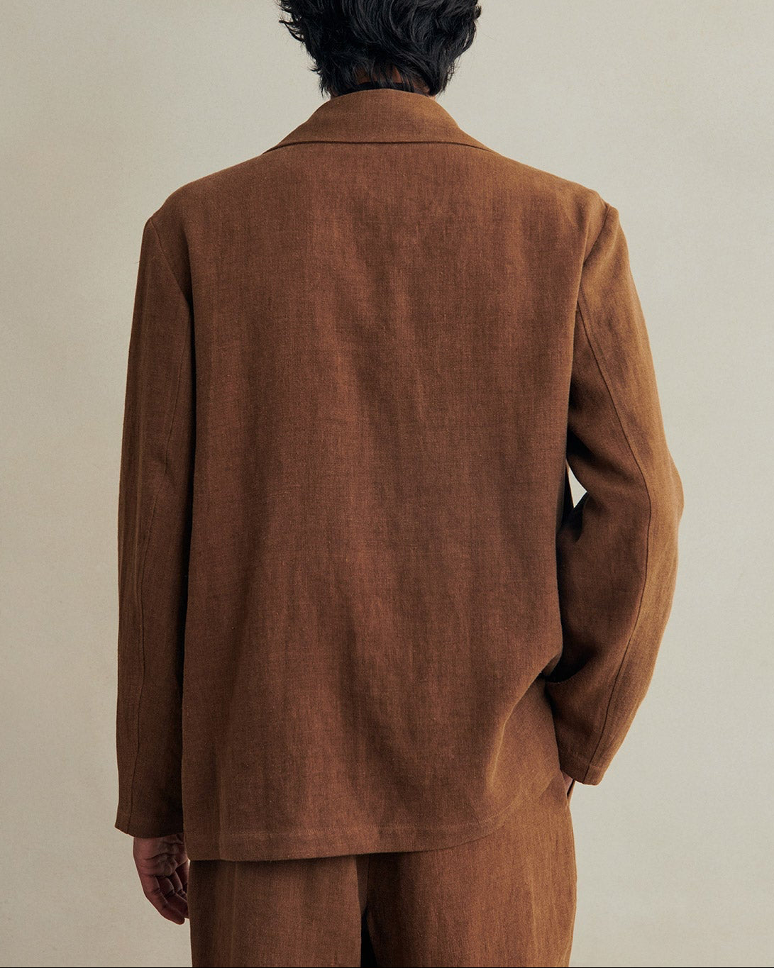 Double-Breasted Jacket | Cinnamon