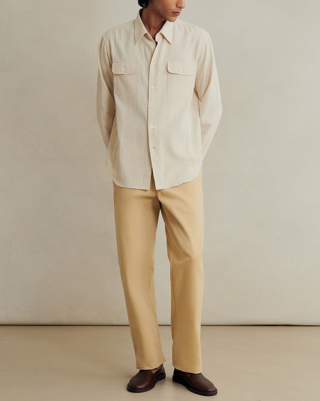 Artist Cotton & Hemp Shirt | Undyed