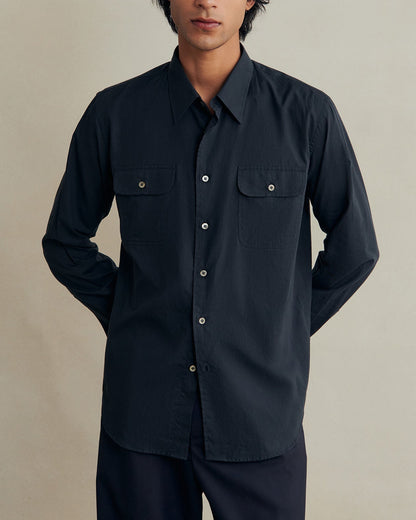 Artist Voile Shirt | Navy