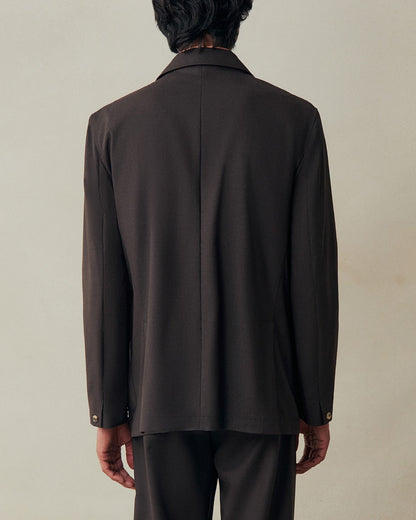 Writer's Jacket | Bark Brown