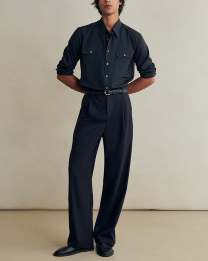 Artist Voile Shirt | Navy