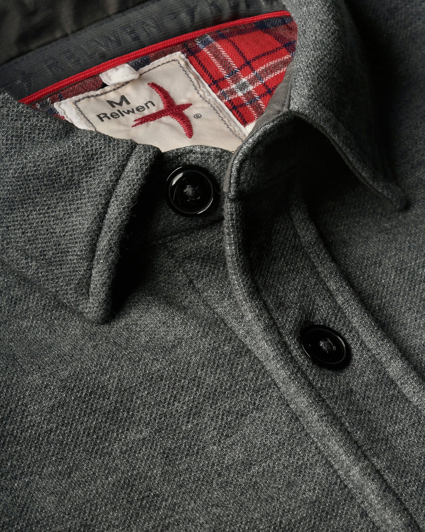Pique Fleece Workshirt | Dark Grey