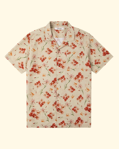 Crammond Shirt | Ecru Floral