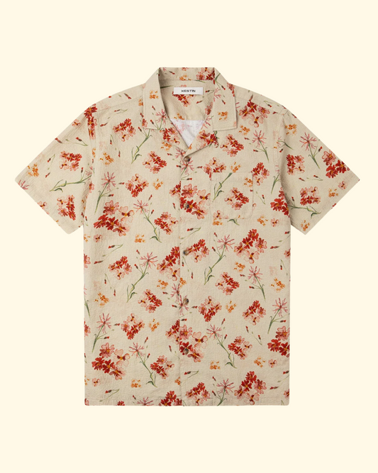 Crammond Shirt | Ecru Floral