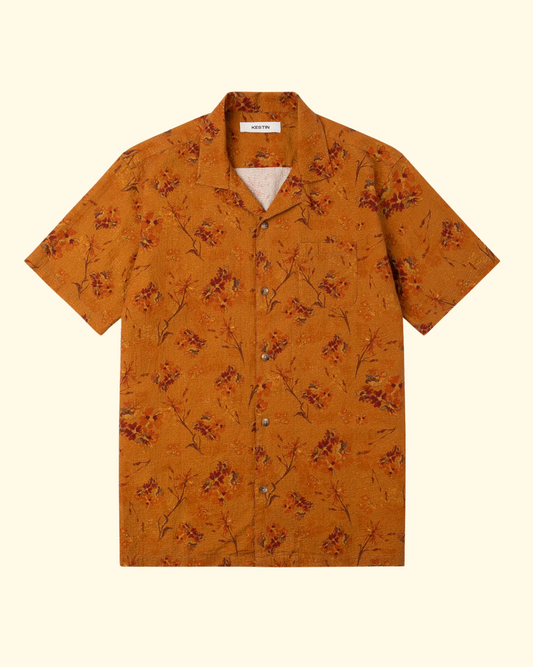 Crammond Shirt | Orange Floral