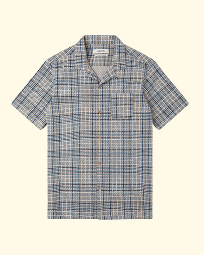 Crammond Shirt | Blue Multi Check