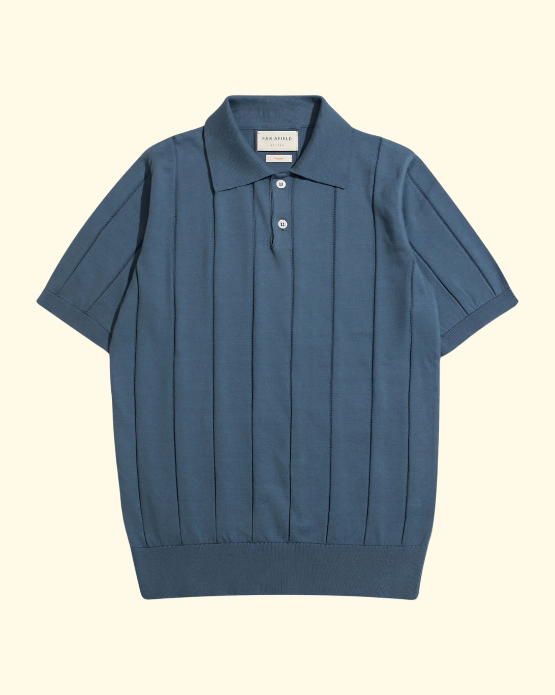 Jacobs S/S Polo | Aegan Blue Stripe