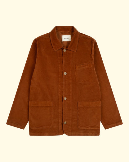 Huntly Moleskin Jacket | Tobacco