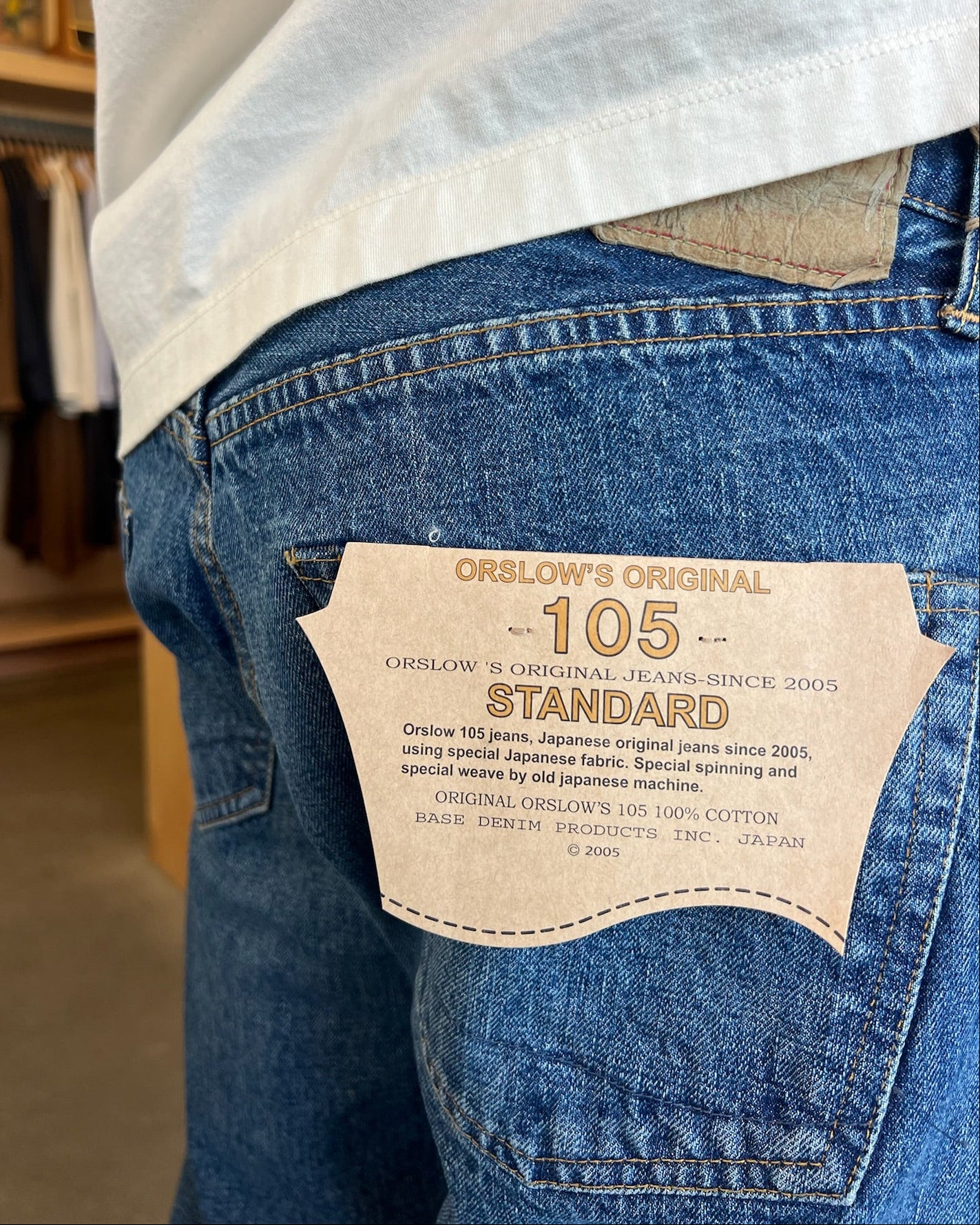 105 Jean | 2 Year Wash 13.5oz Selvedge Denim