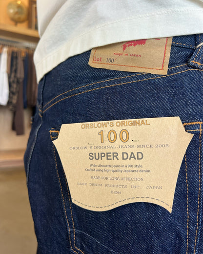 100 Super Dad Jean | One Wash
