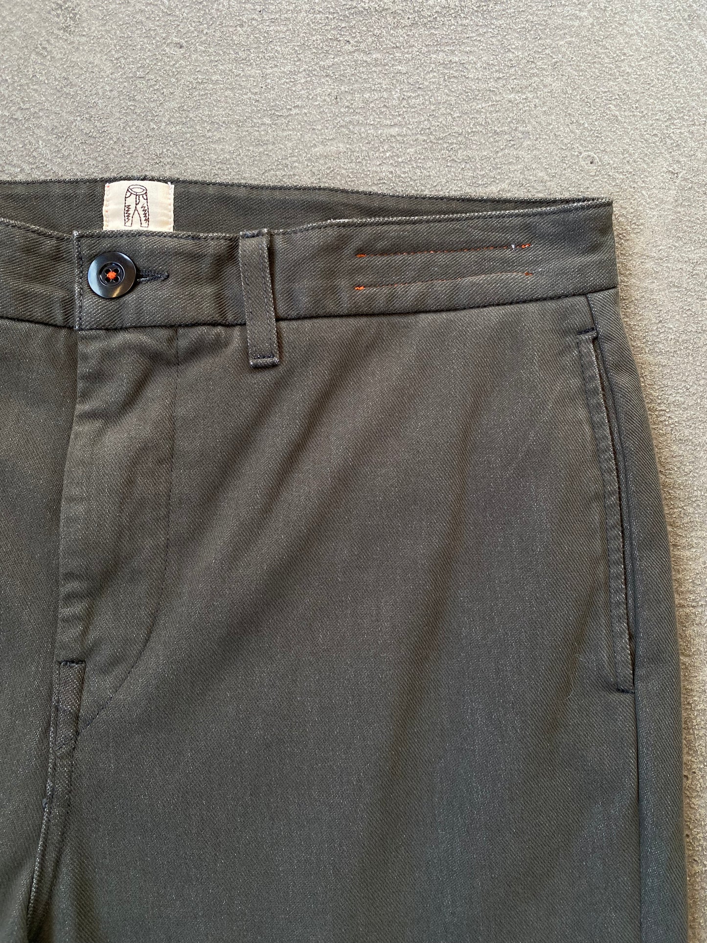 Axe Chino Denit | Military Green