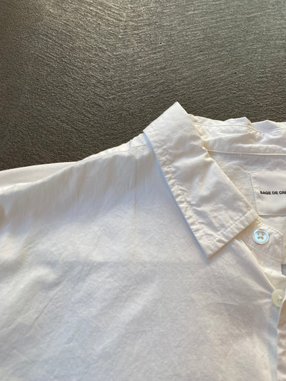 Regular Collar Shirt | White