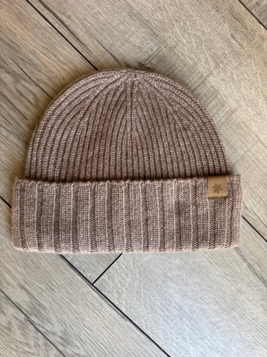 Cashmere Beanie | Desert Taupe