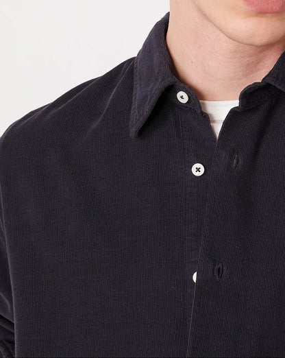 Gad Corduroy Shirt | Dark Navy
