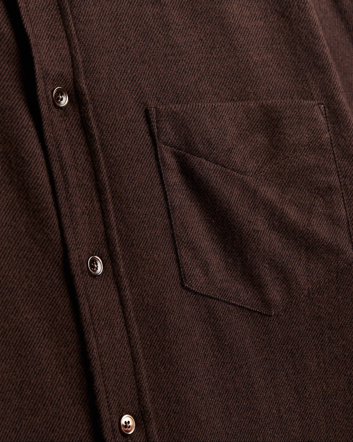 Teca Brushed Flannel | Brown
