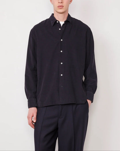 Gad Corduroy Shirt | Dark Navy