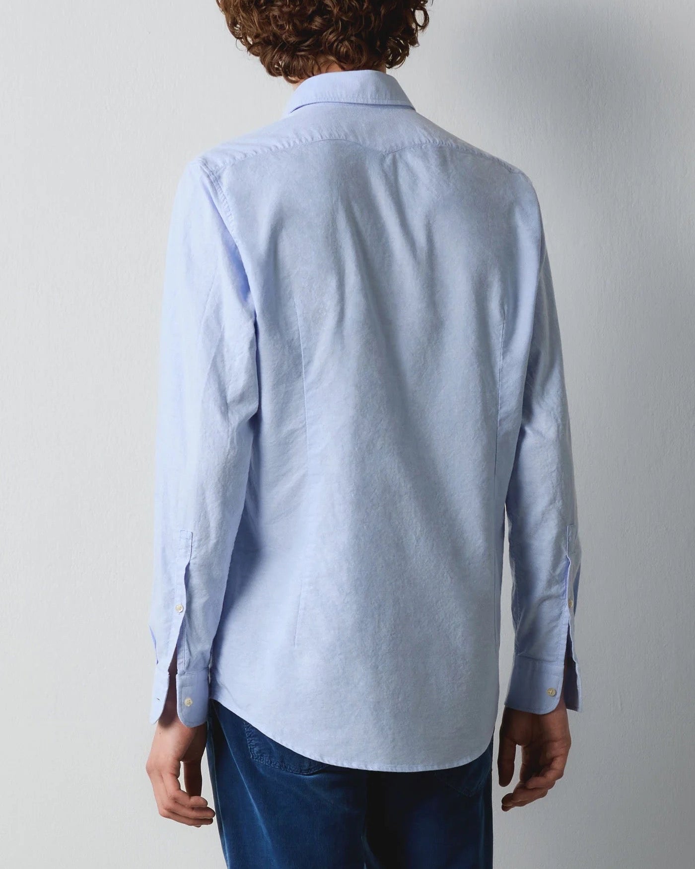Genova Cotton Shirt | Sky