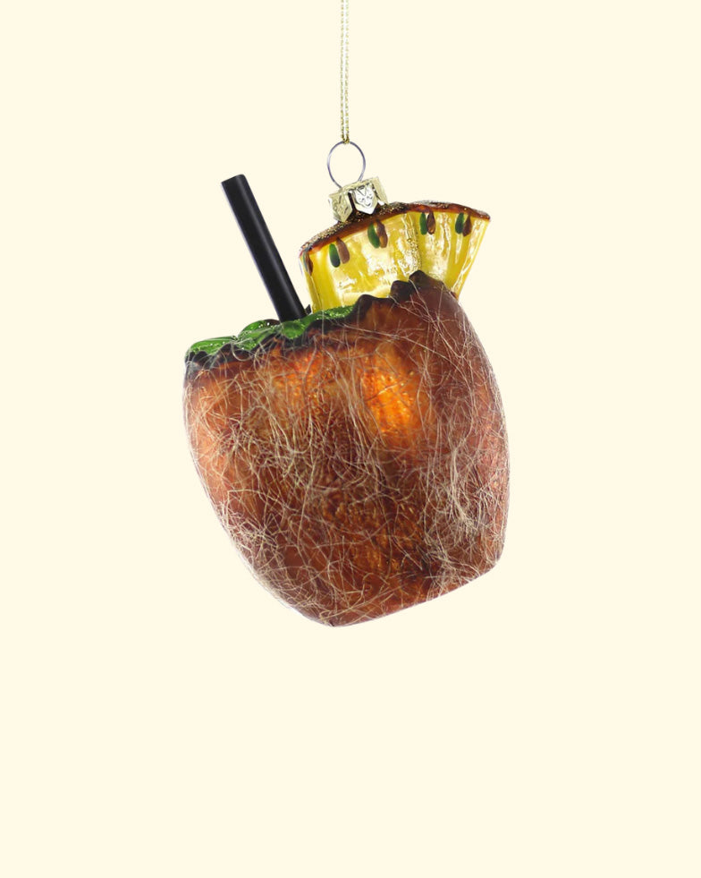 Coconut Drink Ornament