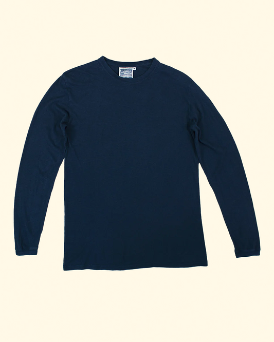 Jung L/S Tee | Navy