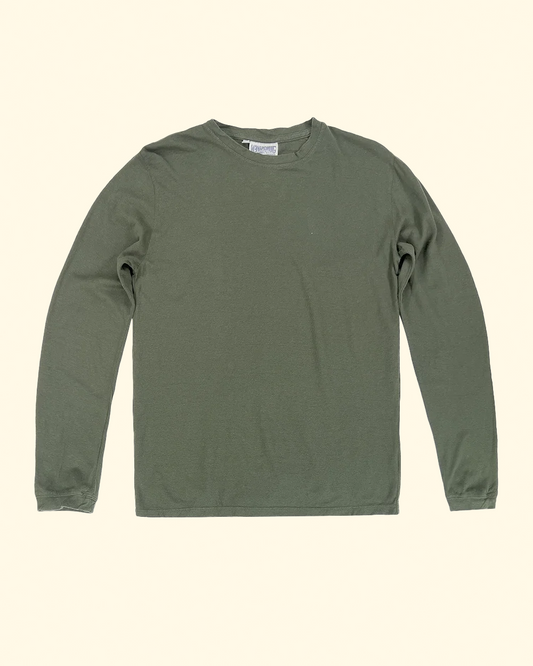 Jung L/S Tee | Olive Green