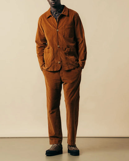 Huntly Moleskin Jacket | Tobacco