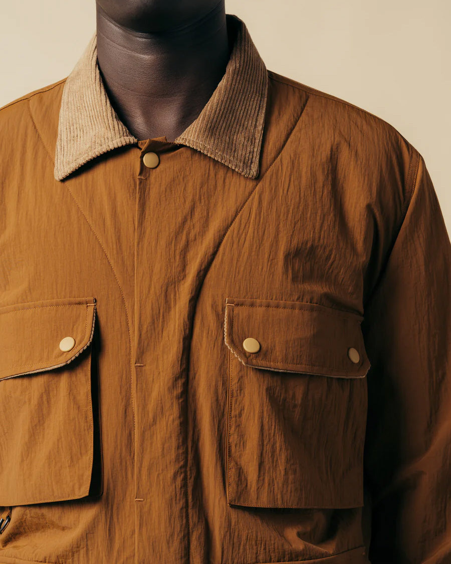 Strathblane Recycled Nylon Jacket | Tobacco